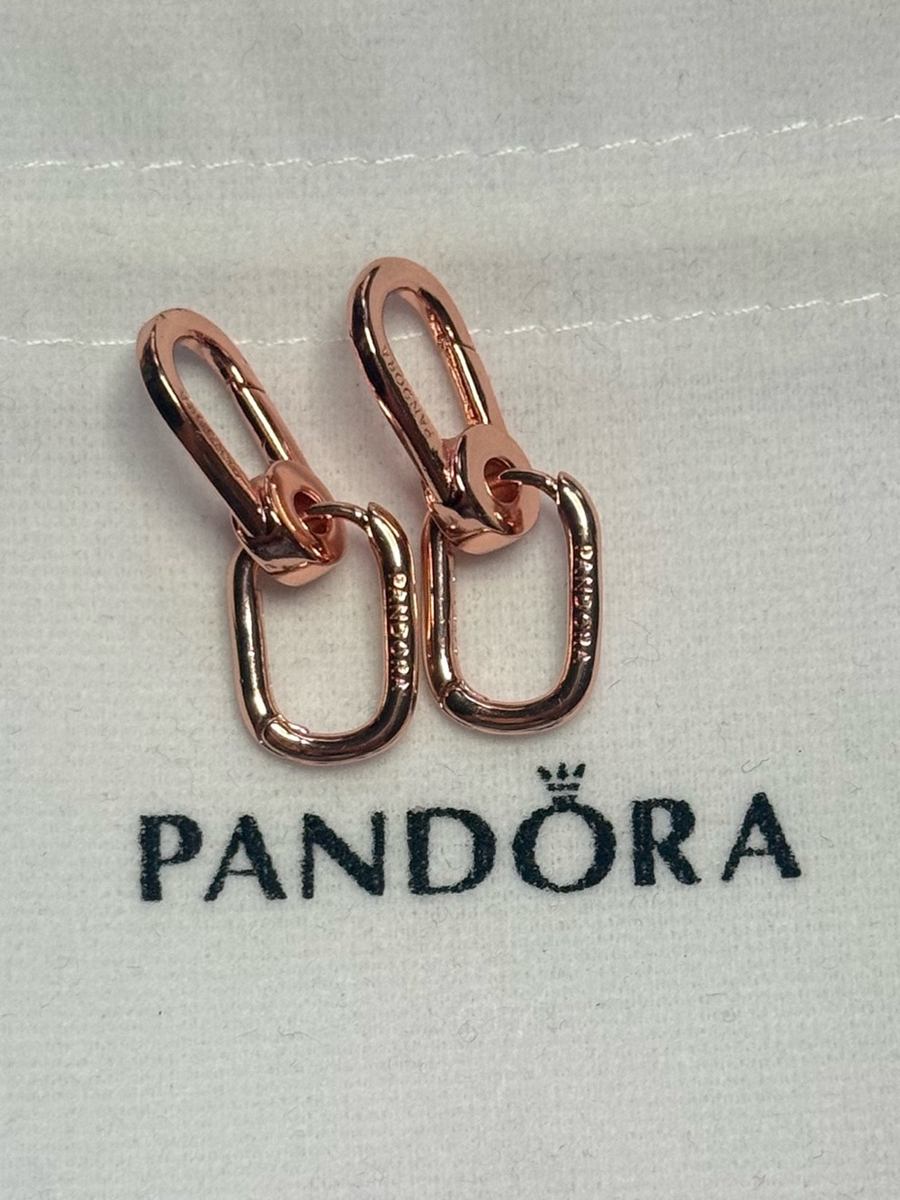 Pandora 14K Rose Gold-Plated Pandora Me Hoop Earring - 289664C00